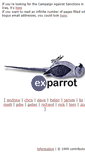 Mobile Screenshot of ex-parrot.com